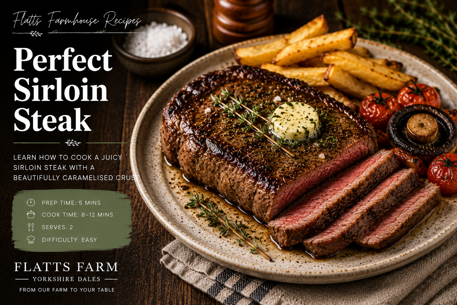 Perfect Sirloin Steak