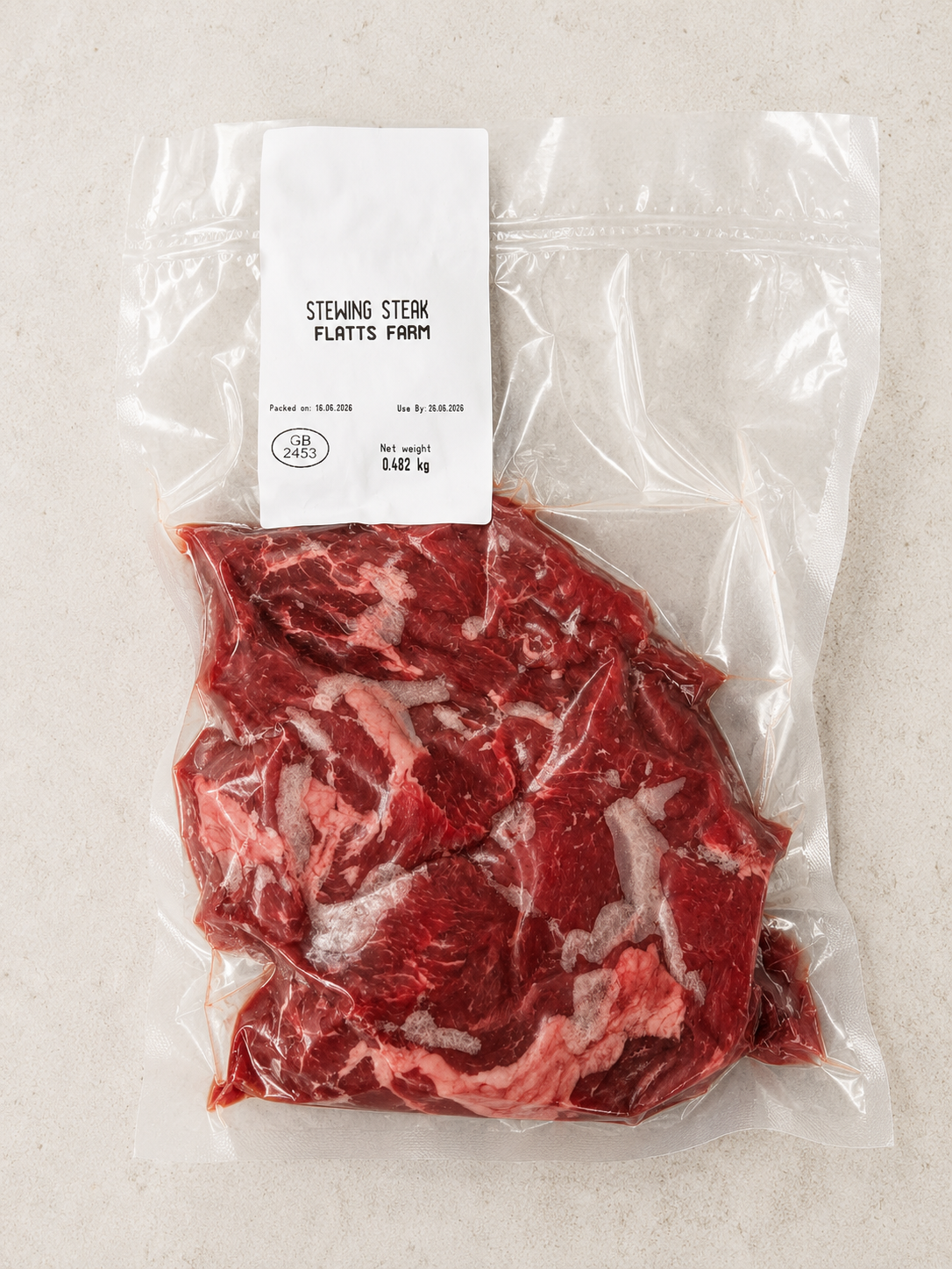 Stewing Steak - estimated 0.5 kg